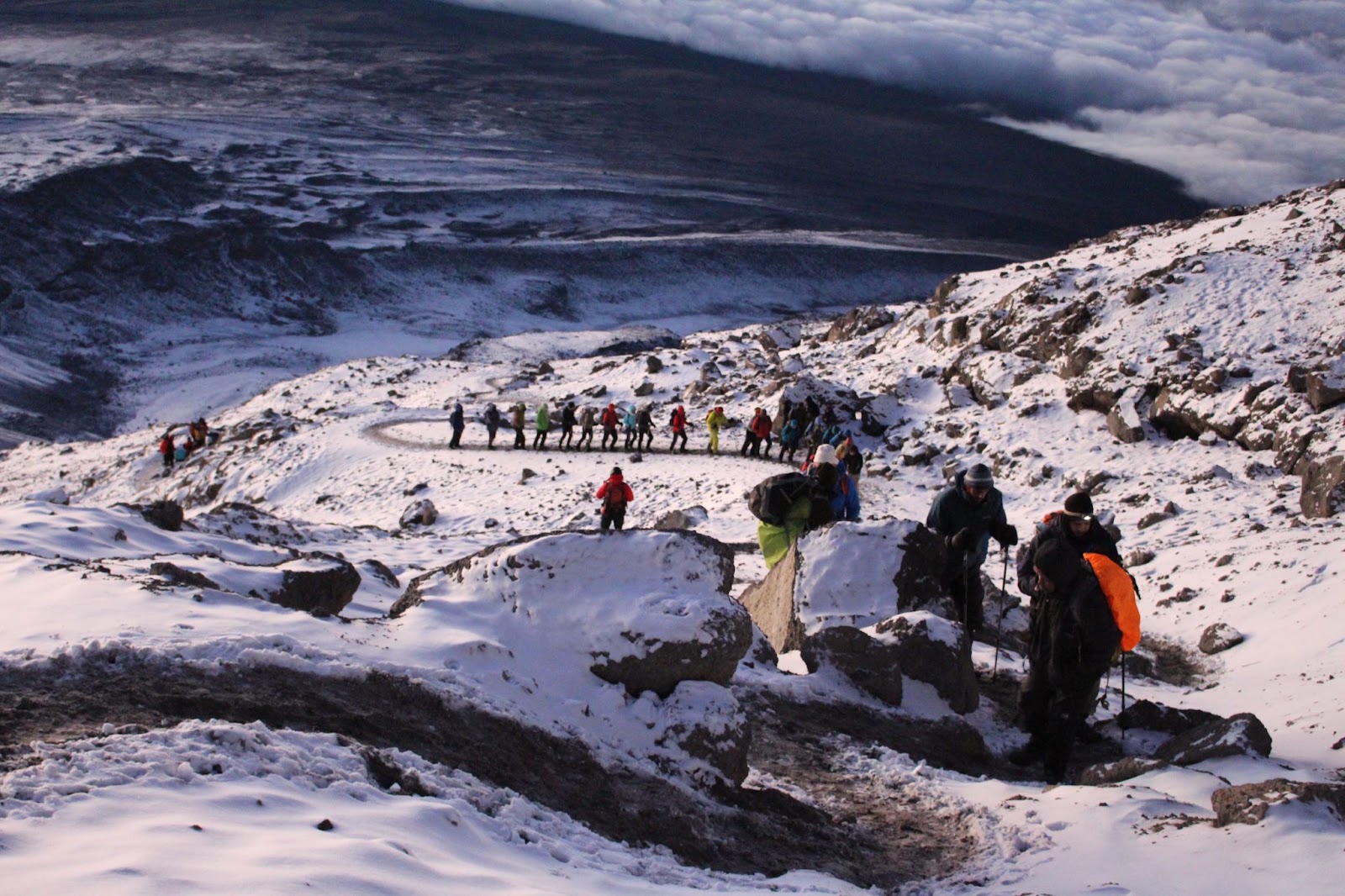 Mawenzi Tarn to Kibo Camp, photo 1